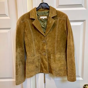 Sorbe Camel Suede Jacket